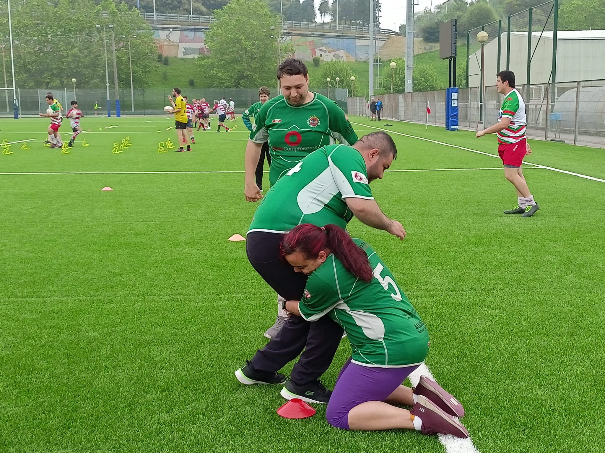 El Iruña RC acude a una Concentración de Rugby Inclusivo en Bilbao